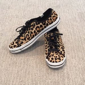 Kate Spade Leopard Print Keds